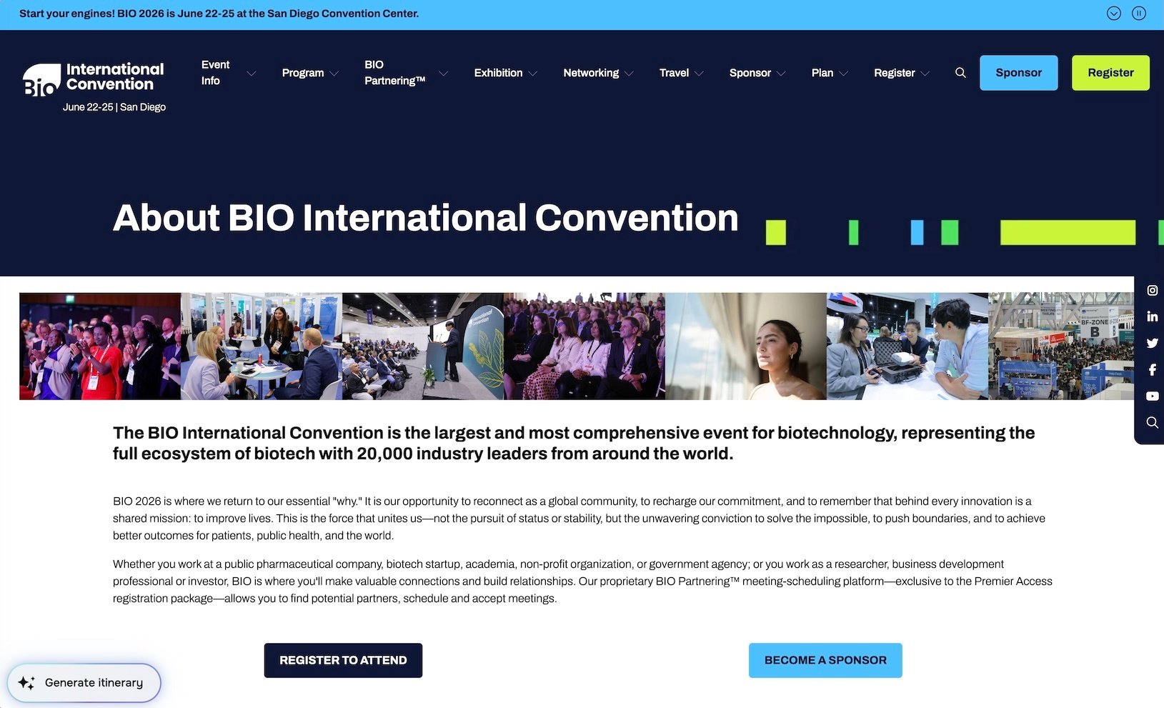 Bio Convention event pic