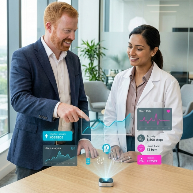 John explaining digital measures